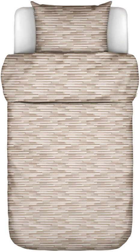 Marc O'Polo Svali Dekbedovertrek Oatmeal - Eenpersoons – 140x200/220 cm