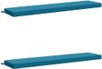 vidaXL - Coussin de banc - SOEST - 2 pièce(s) - 100% Polyester - Bleu clair