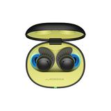 TONE-TF7Q.CEUFLBI LG TONE-TF7Q True draadloze Bluetooth 5.2 sporthoofdtelefoon, ruisonderdrukking en zelfreiniging, waterbestendig, Meridian-technologie, drievoudige microfoon, batterij tot 24 uur, zwart/citroen