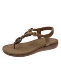 Beppi Tongen slipper bruin