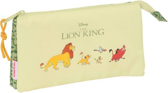 The Lion King Mufasa Pennenetui met drie vakken