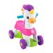 Fisher-Price Eenhoorn met muziek, speelgoed om te wandelen met tonen en sets, Franse versie voor baby's vanaf 12 maanden GLM37