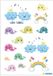 HERMA glitter stickers Onder Water & Strand, zelfklevend, 2 vel à 14 stickers