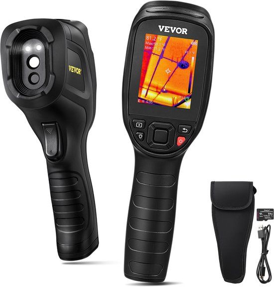 Vevor Handheld Warmtebeeldcamera Infraroodcamera Camera IR Thermometer -20-550℃