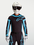 Alpinestars Supertech Vesta 2027 Black Turquoise, Größe: XXL