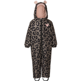 LUPILU® Combinaison d'hiver pour bébé (Imprimé léopard/Brun, 2-4 ans)