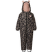 LUPILU® Combinaison d'hiver pour bébé (Imprimé léopard/Brun, 2-4 ans)