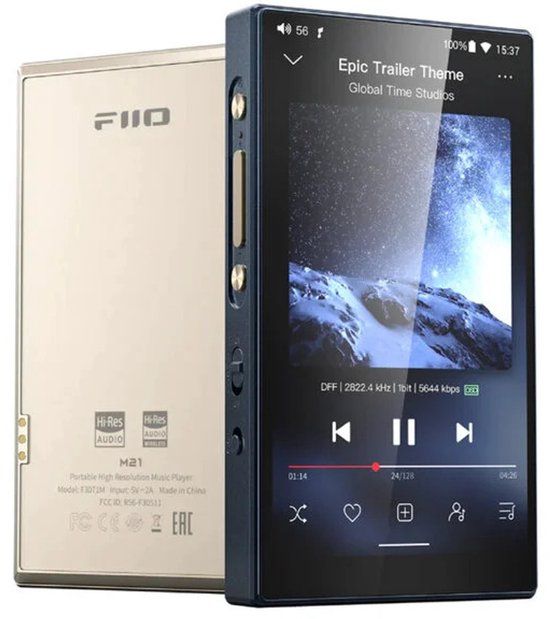 FIIO M21 Titanium Gold