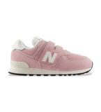 New Balance Baskets 574 roses pour fille