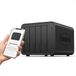 Merkloos Synology NAS-server - 4 bays - 120 TB - Zonder harde schijven - 2,5GbE