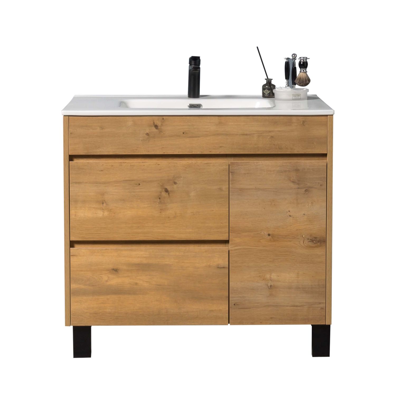 Differnz Sofi 80 - Badmeubelkastset - Licht eiken - 2023