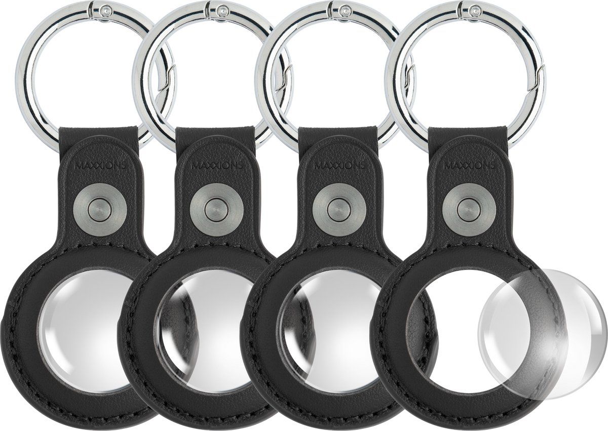 Maxxions AirTag-Sleutelhanger / - / - / Zwart