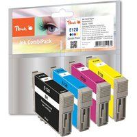 Peach 314773 inktcartridge 4 stuk(s) Compatibel Normaal rendement Zwart, Cyaan, Magenta, Geel