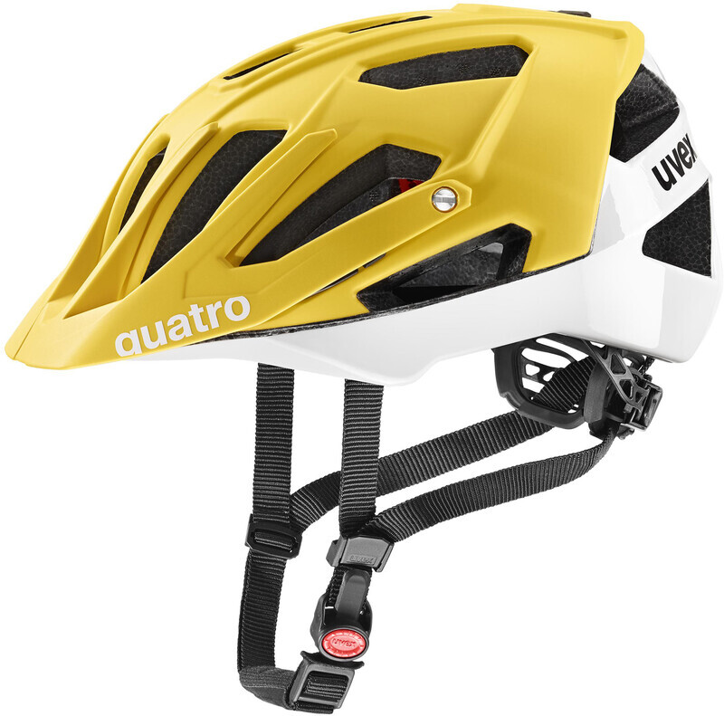 UVEX Quatro CC Helm, geel/wit