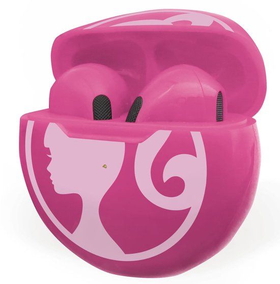 Lexibook Barbie Bluetooth oordopjes met oplaad-opbergcase Roze
