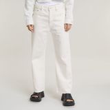 G-Star Bowey 3D Boyfriend Ankle Wmn Dames Jeans Katoen 100% Lt Chalk Gd