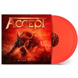 Warner Ada Accept Blind Rage LP Coloured Vinyl Neon Oranje 2LP