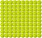 Franklin X26 (Indoor) Set Van 100 Pickleballs - Lime
