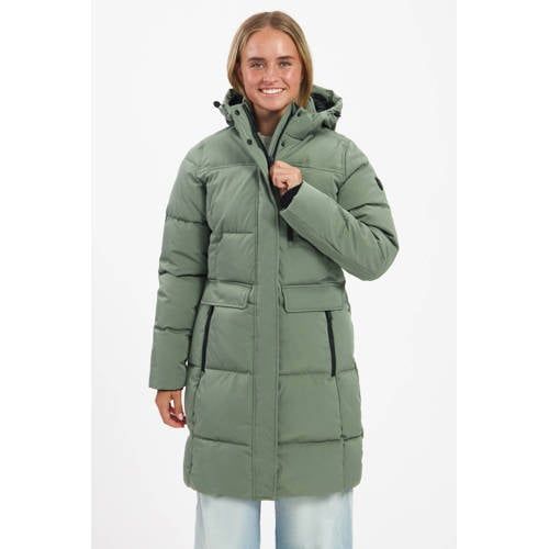 Kjelvik Poppy Dames Outdoorjas - Licht Groen