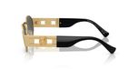 VERSACE zonnebril ove2264 1002/87 Goudkleurig Metaal Unisex