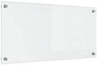 vidaXL Keukenachterwand Transparant Gehard Glas 80 x 40 cm