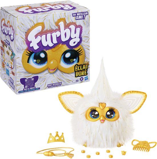 Furby Hasbro Furby Gold Glam - interactief - Franstalig