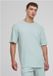 Urban Classics Waffle Heren T-shirt S Mintgroen