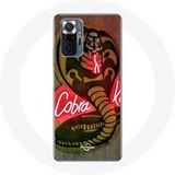 Maniacase Hoesjes voor Xiaomi Redmi Note 10 Pro Cobra Kai Logo Poster Series