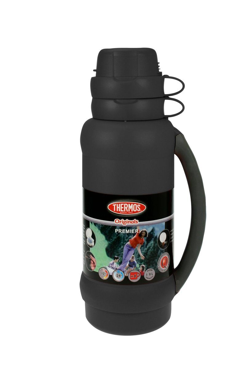 Thermos Premier Isoleerfles - 1L8 - Zwart