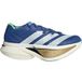 adidas Adizero Prime X3 Strung Wedstrijdschoen Unisex - blauw, wit, Maat 43 1/3