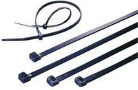TRU COMPONENTS TC-CVR200LW203 Kabelbinder 200 mm 7.6 mm Zwart UV-gestabiliseerd 100 stuk(s)