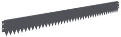 Acier Bordure de pelouse 10 pc 103 x 10 cm anthracite