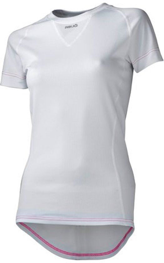 AGU Secco Thermoshirt Korte Mouw Dames S Wit