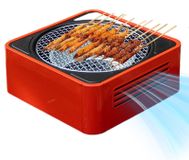 Merkloos Compacte Draagbare Houtskoolbarbecue voor Buiten