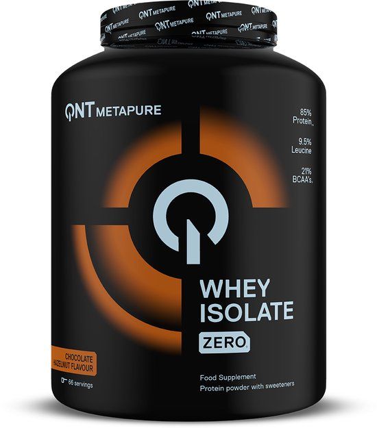 QNT Metapure Whey Protein Isolate 2kg Chocolate-Hazelnoot