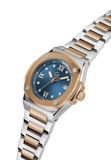Gc Gc Coussin Shape Mini Quartz Analoog Horloge Zilver En Blauw Kast: 100% Roestvrij Staal | Bracelet 100% Roestvrij Staal 30 mm Z12011L7