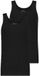 ten Cate 2-Pack Basics Heren singlet - Zwart / 3XL