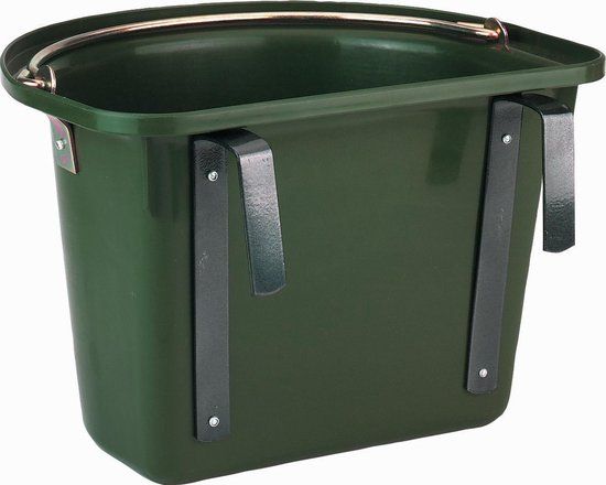 Kerbl Hangvoerbak Euro Hengsel - Groen
