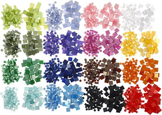 creotime Mini mozaiek, afm 5x5 mm, 32x25 gr