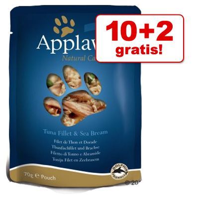 Applaws 10 + 2 gratis! 12 x 70 g - Kip met Pompoen