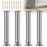Solidchoice - Set de 4 pieds de meuble réglables pour la stabilité