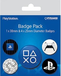 Playstation - Everything To Play For - Button Pack - 5 Buttons - Multi