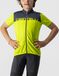 Castelli NEO PROLOGO JERSEY ELECTRIC LIME SAVILE BLUE-6Y Radtrikot Kurze Ärmel Kinder