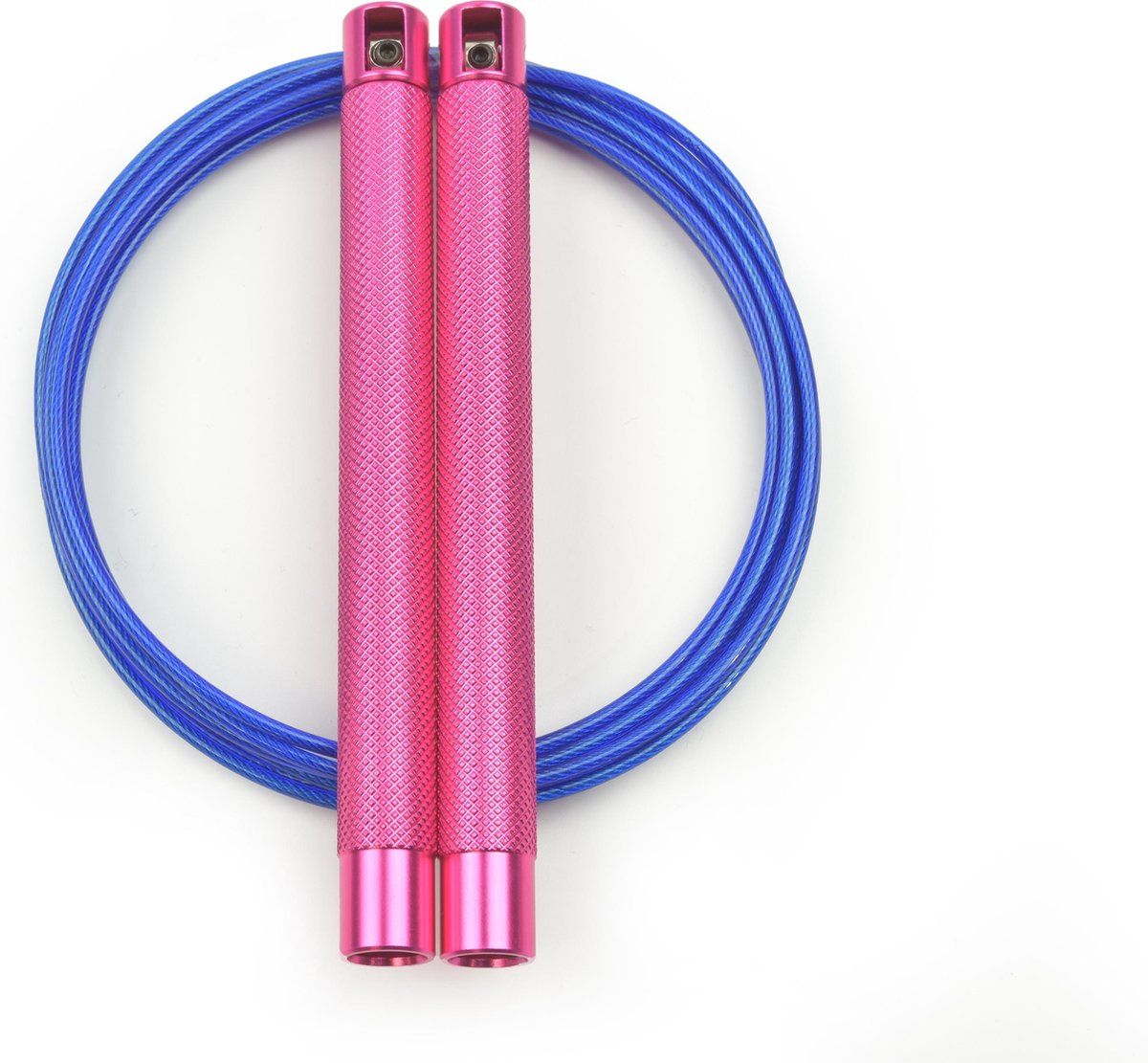 RXpursuit Speed Rope - Springtouw - Aluminium - Roze-Blauw