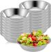 Goodivery ® Set van 16 Kommetjes in roestvrij staal voor dips, kruiden en snacks