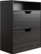Merkloos Relaxdays Schoenenkast - 80 cm breed - voor 12 paar - grijs
