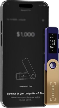 Ledger Nano S Plus – Crypto Hardware Wallet met USB-C – Ferro Fuchsia