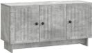 vidaXL meuble TV 99 x 34,5 x 50 cm gris béton bois d'ingénierie