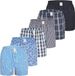 Phil & Co Wijde Boxershorts Heren 6-Pack Multipack D515 - Maat XL