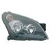 REPIAUTO Opel Phare Avant Droit H7/h1 Fond Noir Opel Astra H Phase 1 2004-2007